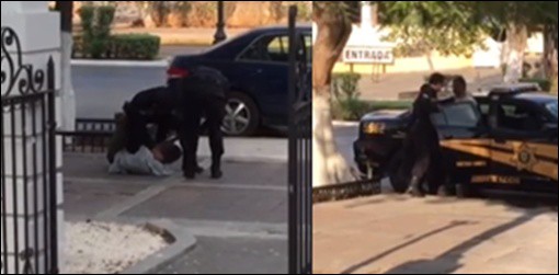 Publican en facebook un abuso de autoridad en paseo de Montejo Publican en facebook un abuso de autoridad en paseo de Montejo