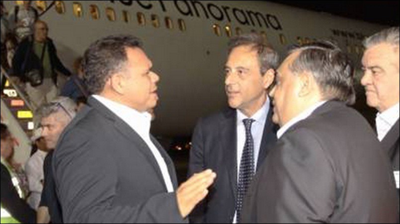 Inaugura el Gobernador Rolando Zapata Bello el vuelo Milán-Mérida-Milán Inaugura el Gobernador Rolando Zapata Bello el vuelo Milán-Mérida-Milán