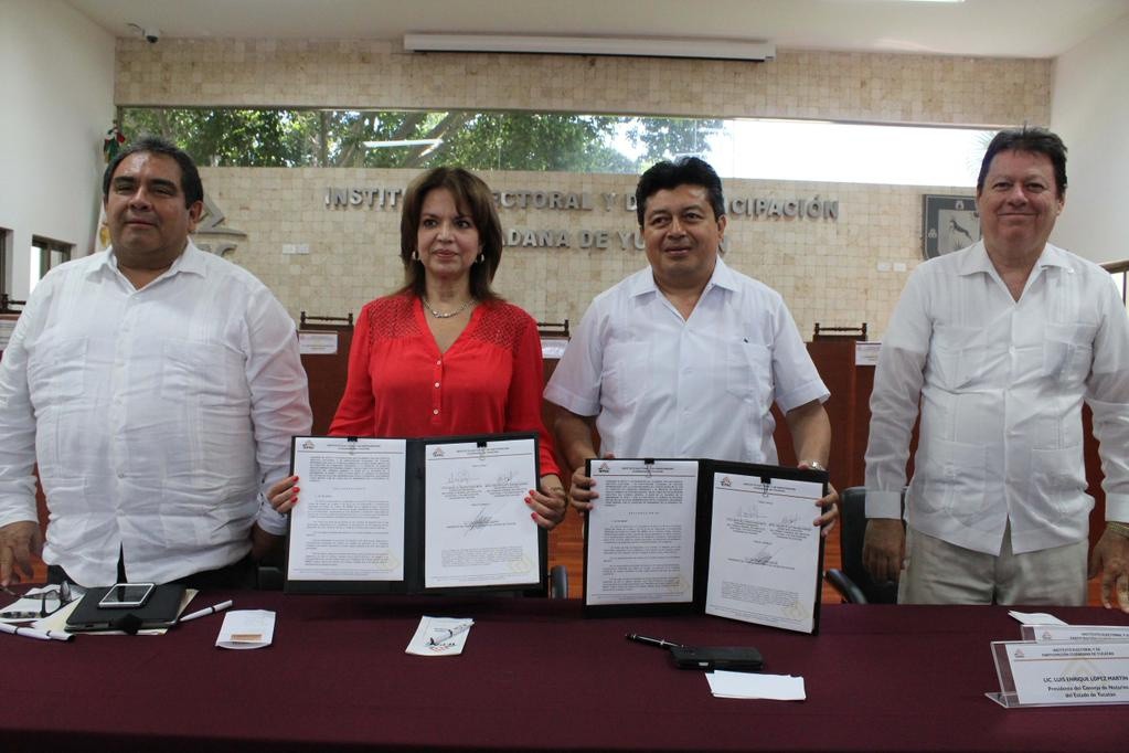 Firman convenio para capacitar a abogados del IEPAC Firman convenio para capacitar a abogados del IEPAC