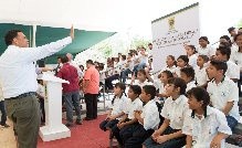 Inauguran nueva escuela primaria en Dzununcán Inauguran nueva escuela primaria en Dzununcán