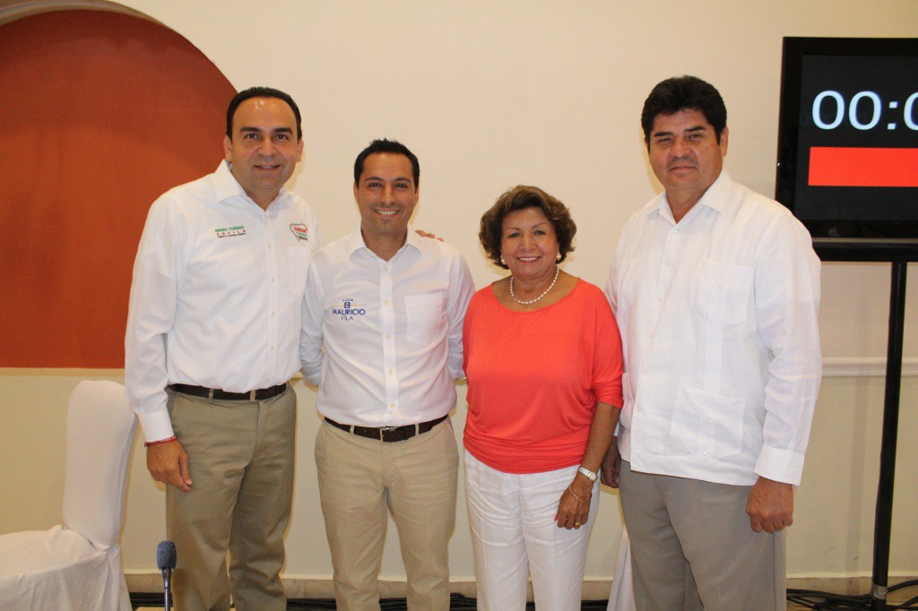 Una hora 15 minutos de propuestas entre cuatro candidatos al municipio de Mérida Una hora 15 minutos de propuestas entre cuatro candidatos al municipio de Mérida