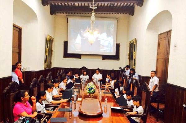 Fue instalado el cabildo infantil de Mérida Fue instalado el cabildo infantil de Mérida
