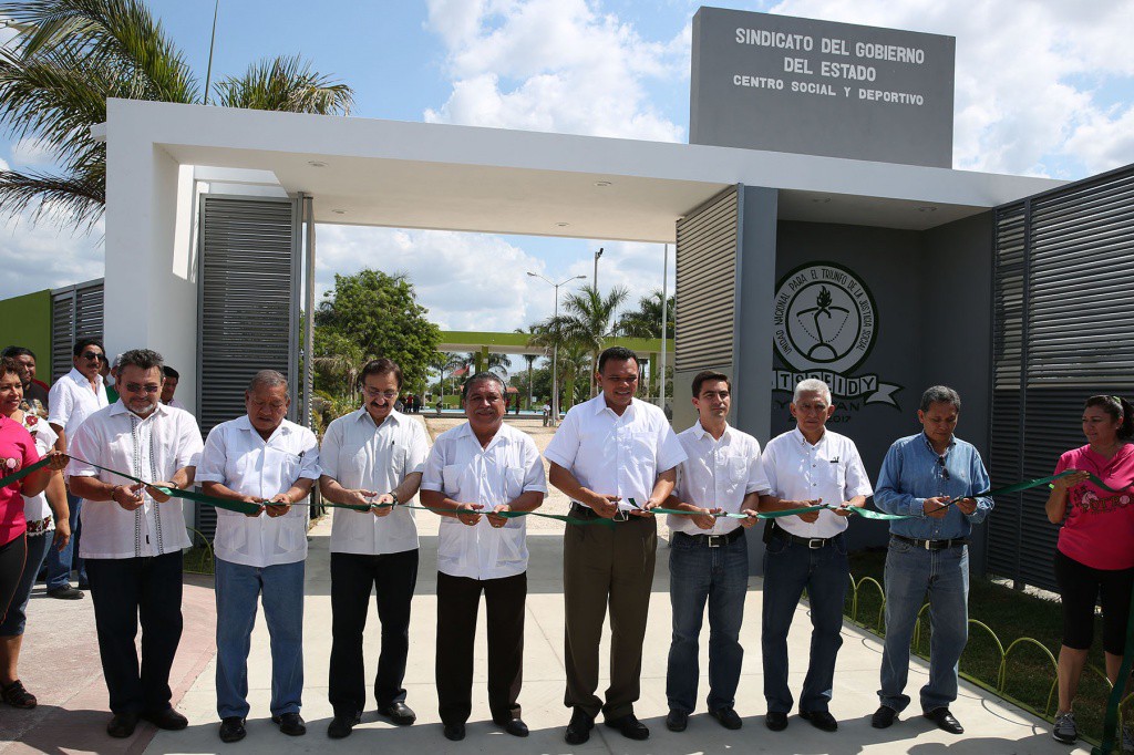 Rehabilitan el Centro Social y Deportivo del Sindicato de Trabajadores al Servicio del Poder Ejecutivo Rehabilitan el Centro Social y Deportivo del Sindicato de Trabajadores al Servicio del Poder Ejecutivo