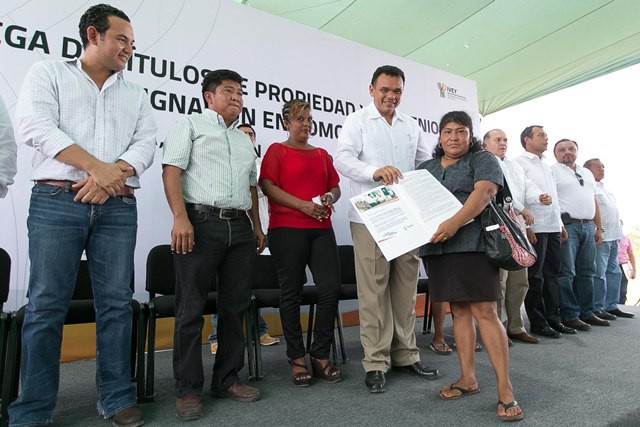 Certeza sobre el patrimonio familiar, compromiso del Gobierno del Estado Certeza sobre el patrimonio familiar, compromiso del Gobierno del Estado