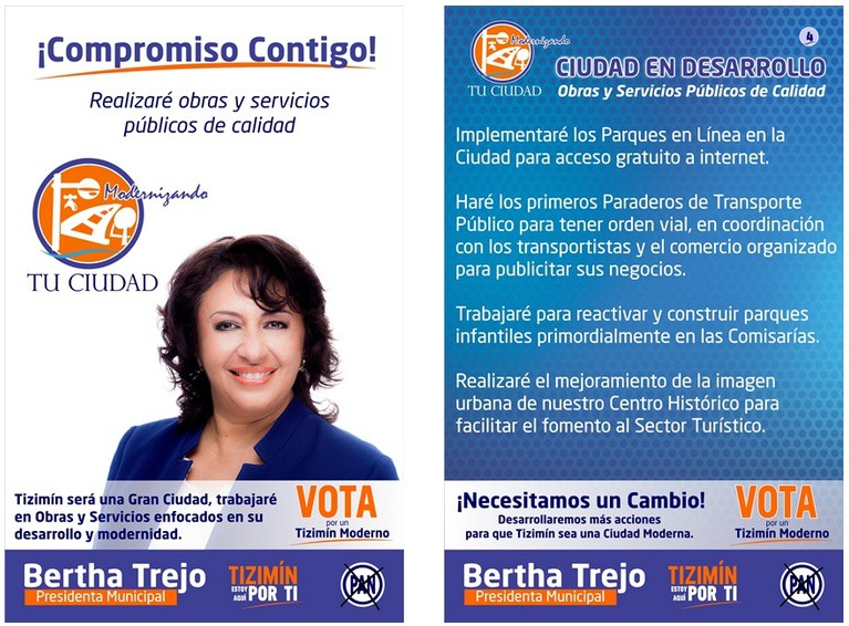Modernizando tu ciudad, otro proyecto de Bertha Trejo para Tizimín Modernizando tu ciudad, otro proyecto de Bertha Trejo para Tizimín