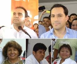 Cinco van por la alcaldía de Mérida Cinco van por la alcaldía de Mérida