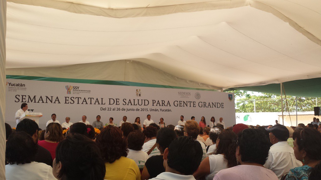 Inauguran la Semana Estatal de Salud para el Adulto Mayor Inauguran la Semana Estatal de Salud para el Adulto Mayor