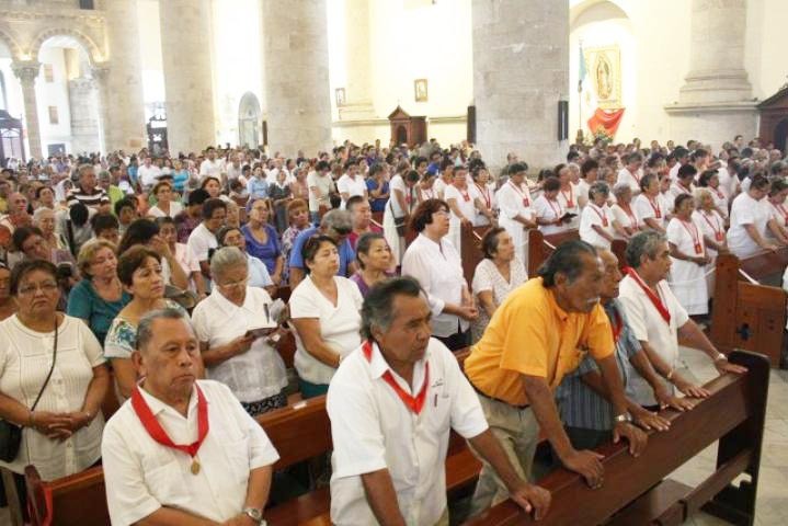 Más de un millón de yucatecos son católicos Más de un millón de yucatecos son católicos