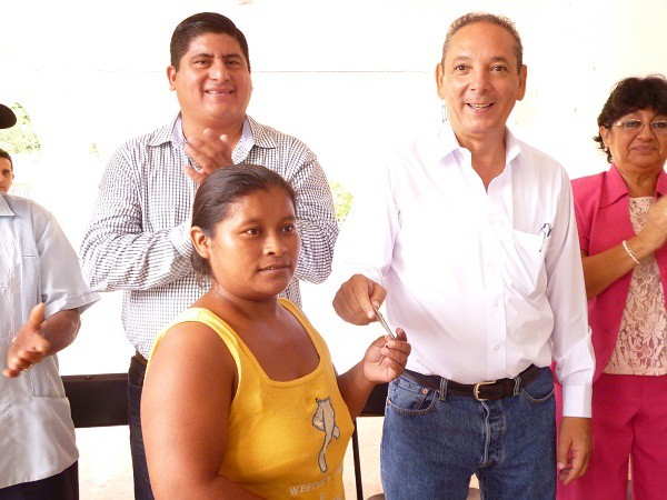Alcalde electo de Tizimín en evento público Alcalde electo de Tizimín en evento público