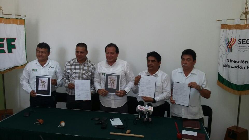 Firman convenio para dar impulso en escuelas indígenas a los juegos tradicionales Firman convenio para dar impulso en escuelas indígenas a los juegos tradicionales