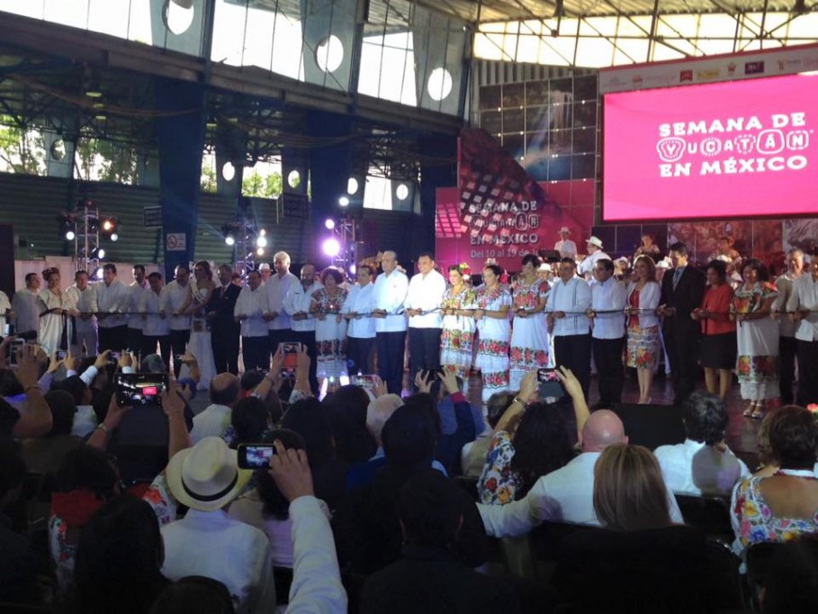 Inauguran la Semana de Yucatán en México Inauguran la Semana de Yucatán en México