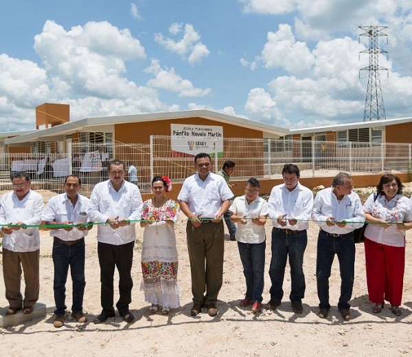 Telesecundaria de Popolá con nuevas instalaciones Telesecundaria de Popolá con nuevas instalaciones