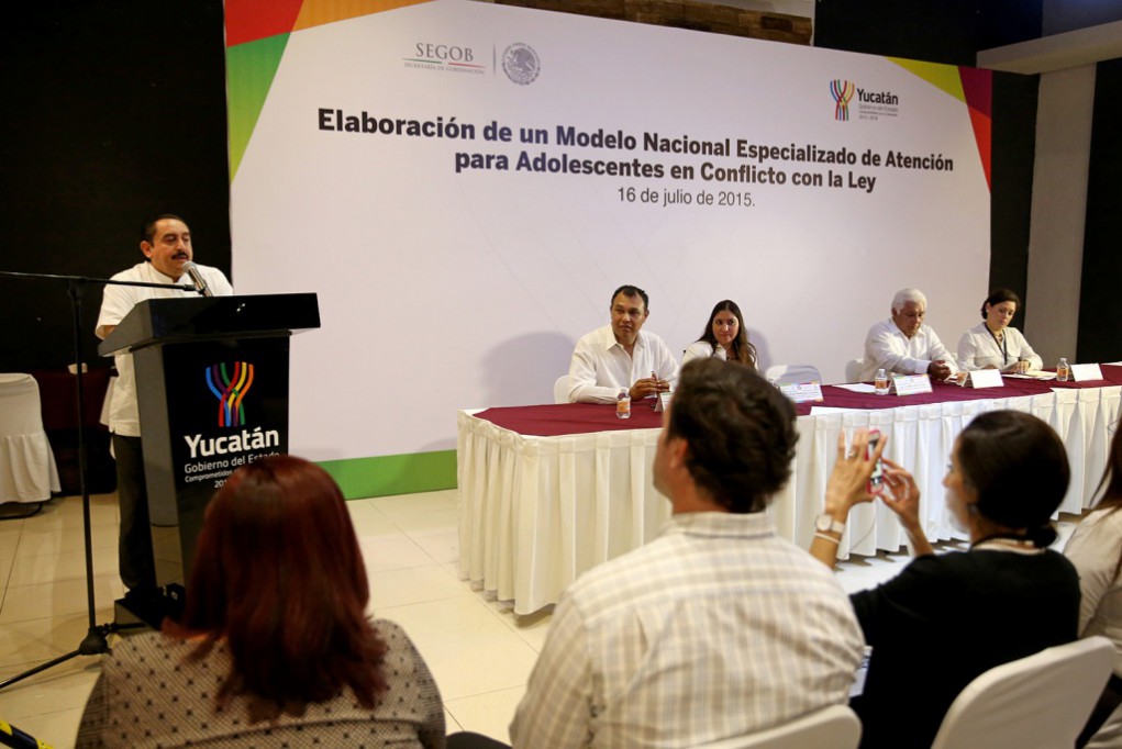 Yucatán, modelo de reinserción social adolescente Yucatán, modelo de reinserción social adolescente