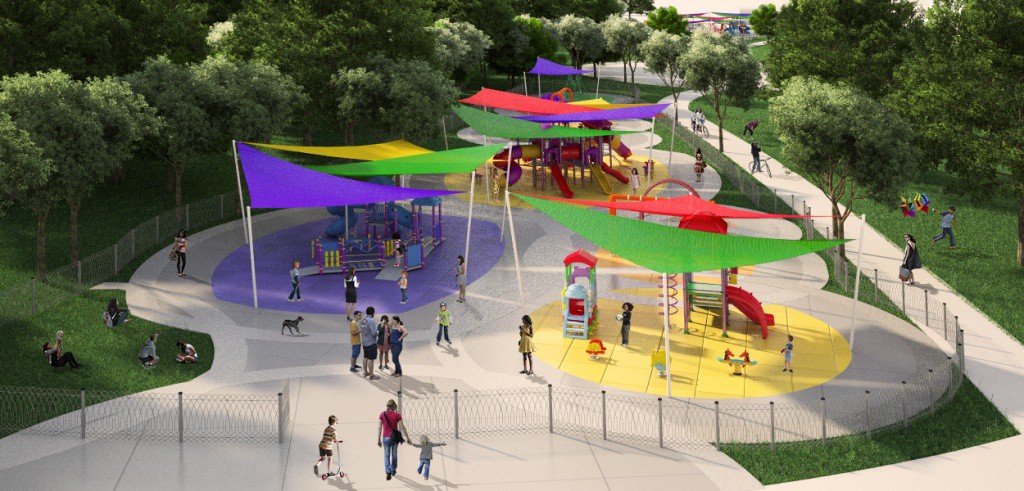 Instalarán nuevo mobiliario en el Paseo Verde Instalarán nuevo mobiliario en el Paseo Verde