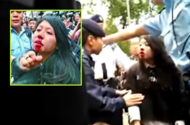 Condenada por golpear a policía con sus pechos Condenada por golpear a policía con sus pechos