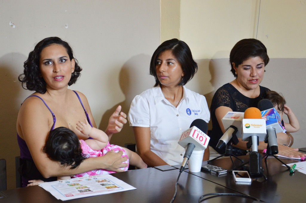 Promueven lactancia materna en Yucatán Promueven lactancia materna en Yucatán