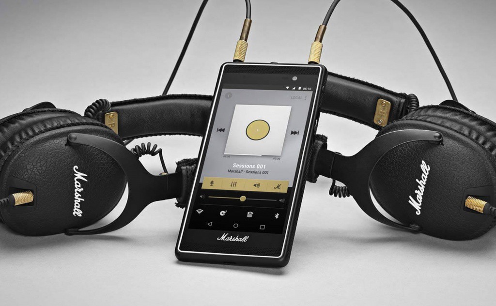 Marshall presenta su primer smartphone Marshall presenta su primer smartphone