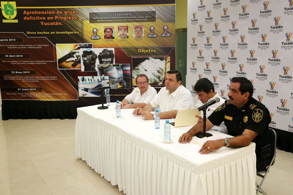 Presentan detalles de la detención de “piratas” Presentan detalles de la detención de “piratas”
