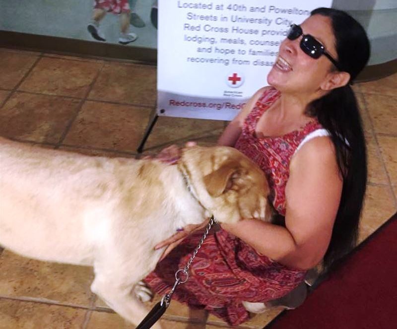 Yolanda salva a su dueña por tercera vez Yolanda salva a su dueña por tercera vez