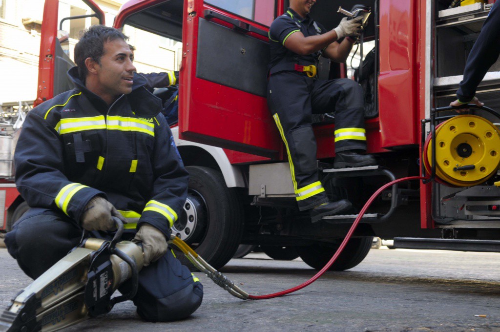“Soy bombero y lo volvería a ser…” “Soy bombero y lo volvería a ser…”