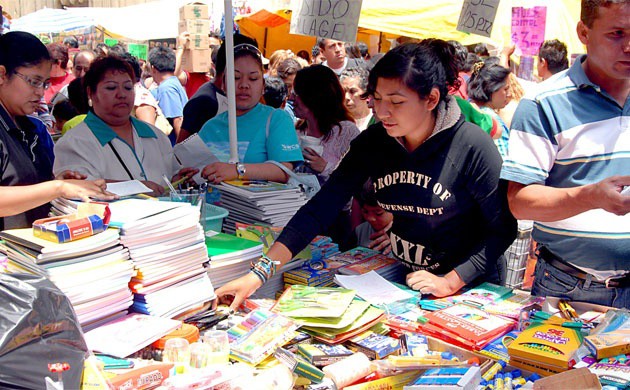 Premuras en la compra de útiles escolares, en Tizimín Premuras en la compra de útiles escolares, en Tizimín