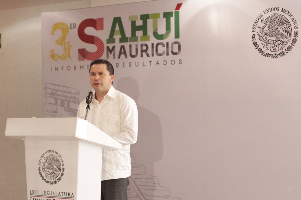 Presenta Mauricio Sahuí su informe de resultados Presenta Mauricio Sahuí su informe de resultados
