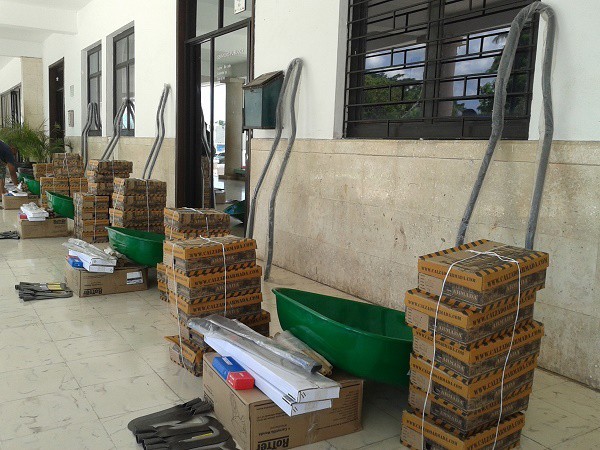 CONAFOR entrega herramientas en Tizimín CONAFOR entrega herramientas en Tizimín