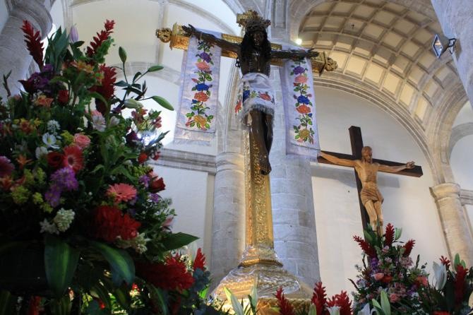 Todo listo para la fiesta del Cristo de las Ampollas Todo listo para la fiesta del Cristo de las Ampollas