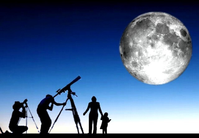 Miles observaran la Luna este sábado Miles observaran la Luna este sábado