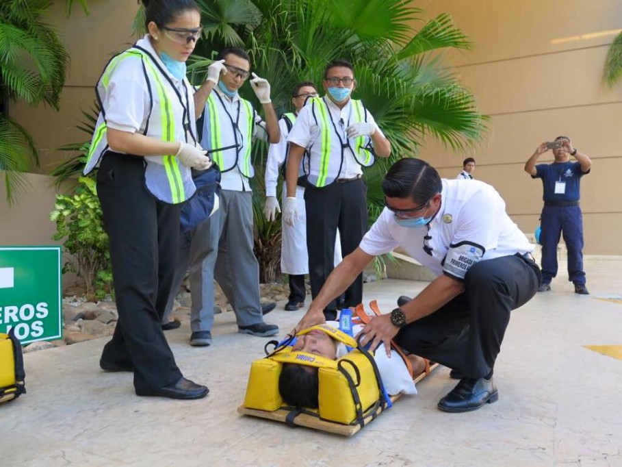 Realiza Ayuntamiento 68 simulacros de emergencia Realiza Ayuntamiento 68 simulacros de emergencia