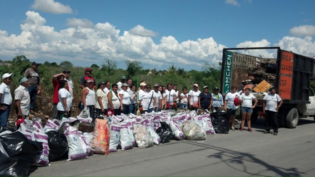 Yucatán se sumó a la campaña "Limpiemos nuestro México" Yucatán se sumó a la campaña "Limpiemos nuestro México"