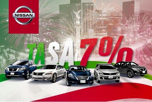 Nissan ofrece 7% en tasa preferencial Nissan ofrece 7% en tasa preferencial