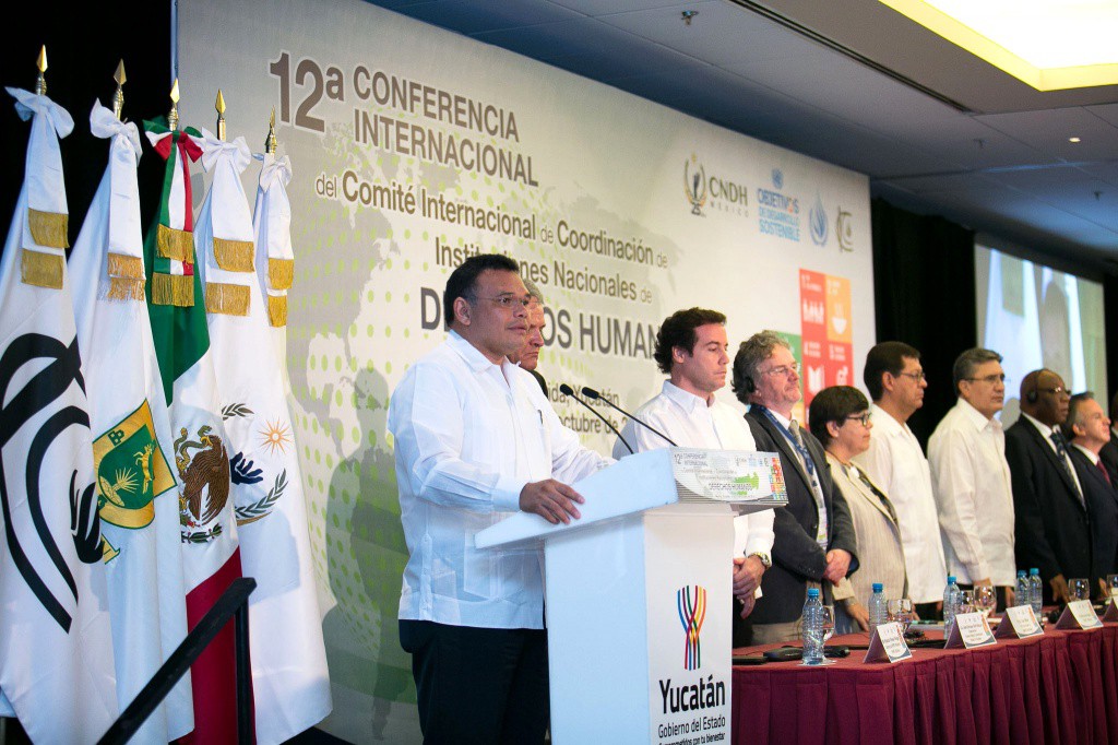 Realizan Conferencia mundial sobre Derechos Humanos, en Yucatán Realizan Conferencia mundial sobre Derechos Humanos, en Yucatán
