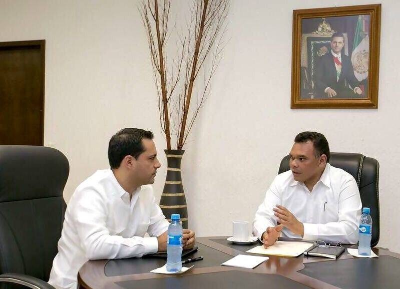 Gobernador recibe al Alcalde de Mérida Gobernador recibe al Alcalde de Mérida