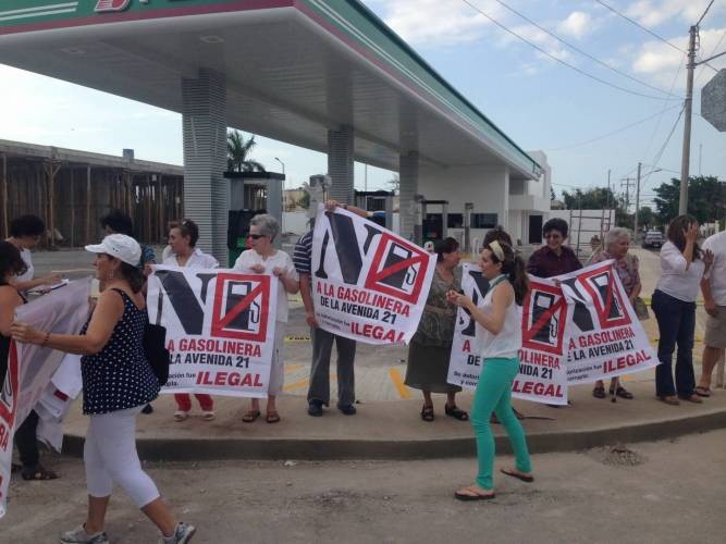 Solicitan uso de la fuerza pública para clausurar una gasolinera Solicitan uso de la fuerza pública para clausurar una gasolinera