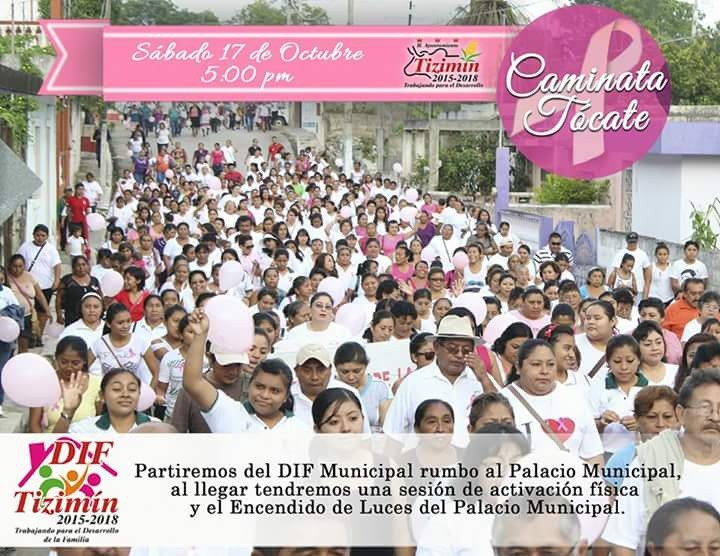 Caminata tócate en Tizimín Caminata tócate en Tizimín