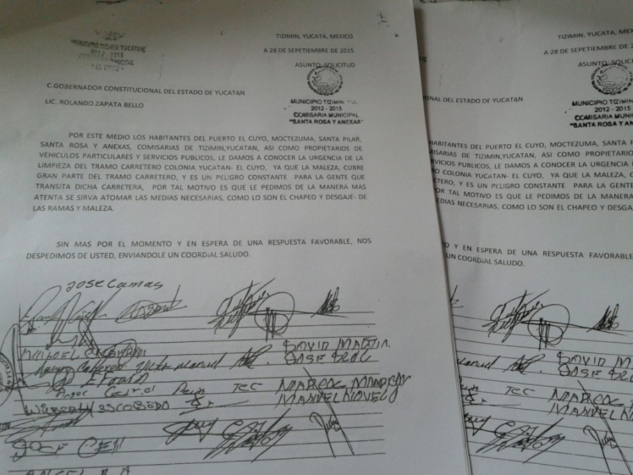 Urge limpiar carretera estatal, en Tizimín Urge limpiar carretera estatal, en Tizimín