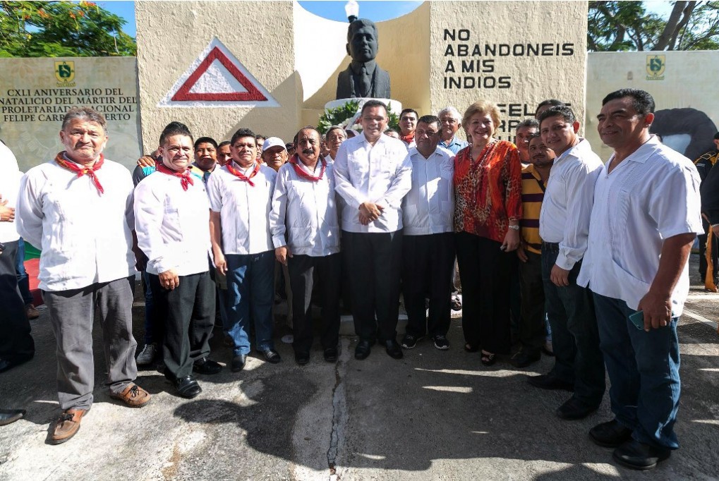 Legado de Carrillo Puerto vigente en Gobierno estatal Legado de Carrillo Puerto vigente en Gobierno estatal