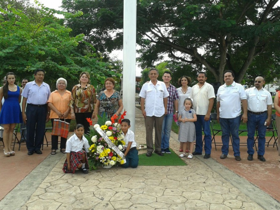 Rinden por primera vez homenaje a héroe tizimileño Rinden por primera vez homenaje a héroe tizimileño