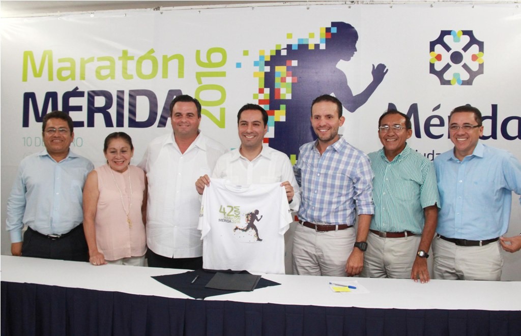 Anuncian el Maratón de Mérida 2016 Anuncian el Maratón de Mérida 2016