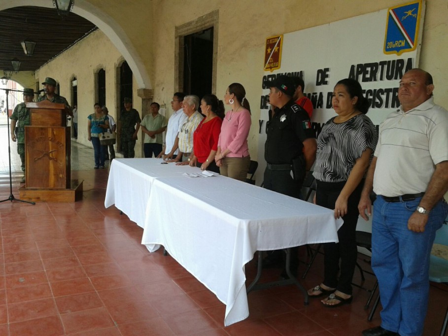 Sedena comienza registro y canje armas en Valladolid Sedena comienza registro y canje armas en Valladolid