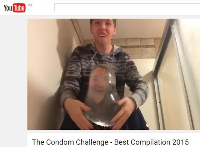 #CondomChallenge puede ser mortal #CondomChallenge puede ser mortal