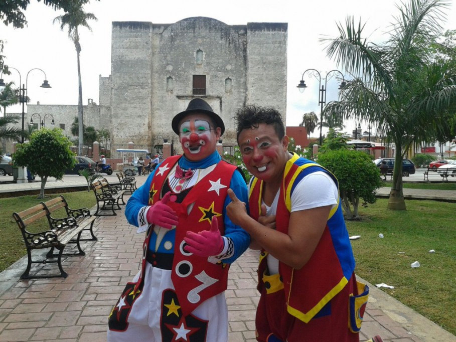 Organizan show por el día del payaso, en Tizimín Organizan show por el día del payaso, en Tizimín