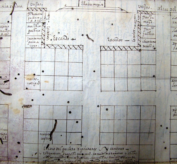 Encuentran el croquis más antiguo de la Catedral de Mérida Encuentran el croquis más antiguo de la Catedral de Mérida