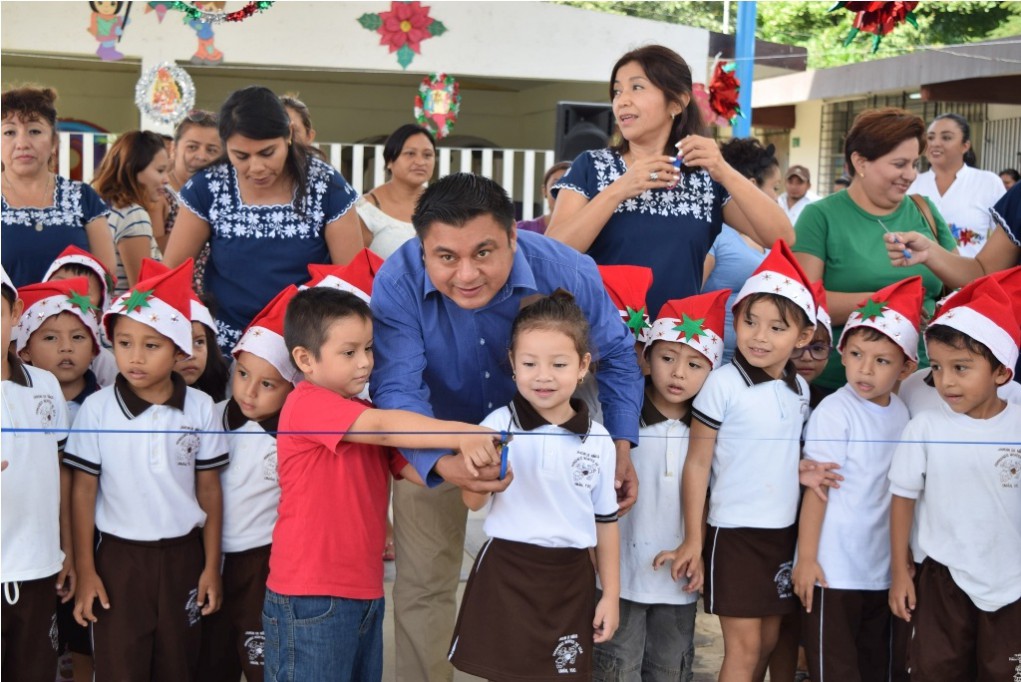 Mejoran infraestructura en Jardín de Niños en Umán Mejoran infraestructura en Jardín de Niños en Umán