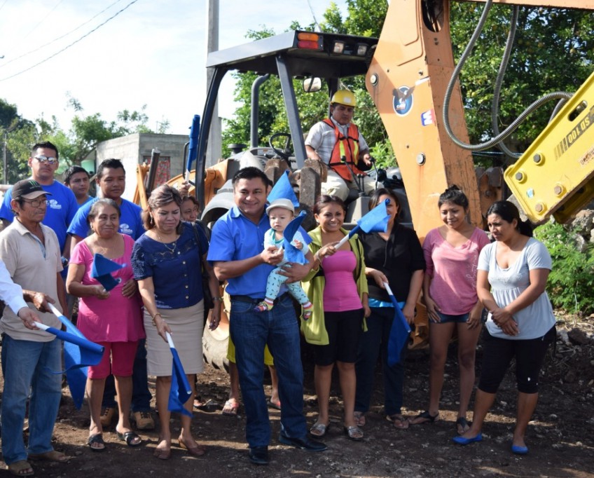 Inicia construcción de calles en Umán Inicia construcción de calles en Umán