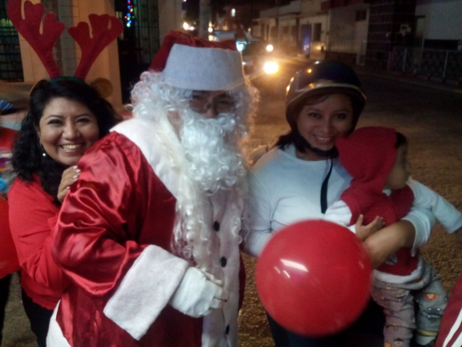 Trineo Candela se paseó por la ciudad de Tizimín Trineo Candela se paseó por la ciudad de Tizimín