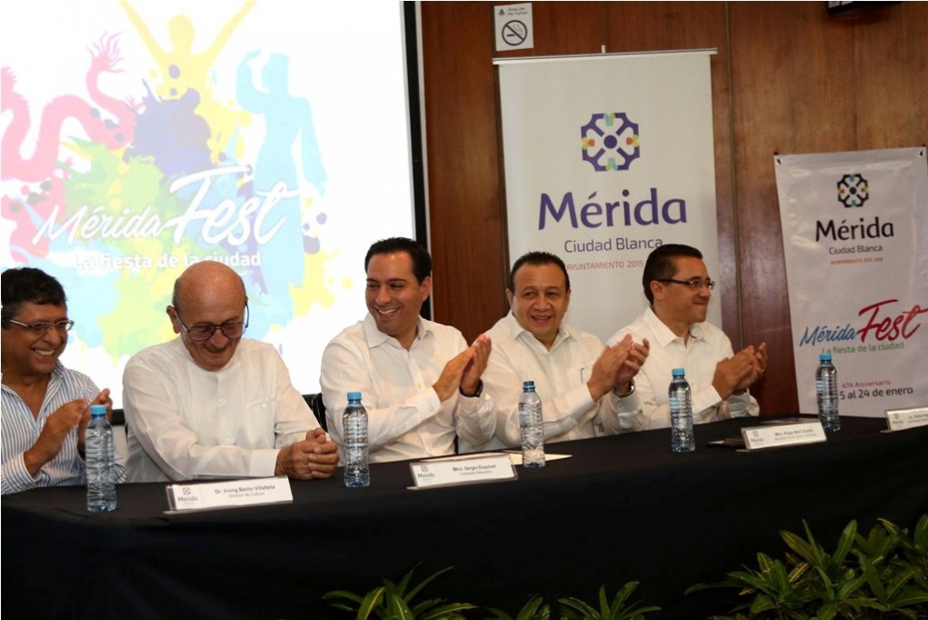 Presentan el Mérida Fest 2016 Presentan el Mérida Fest 2016