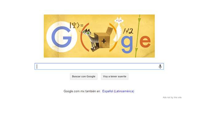 Google homenajea al físico Erwin Schrödinger Google homenajea al físico Erwin Schrödinger