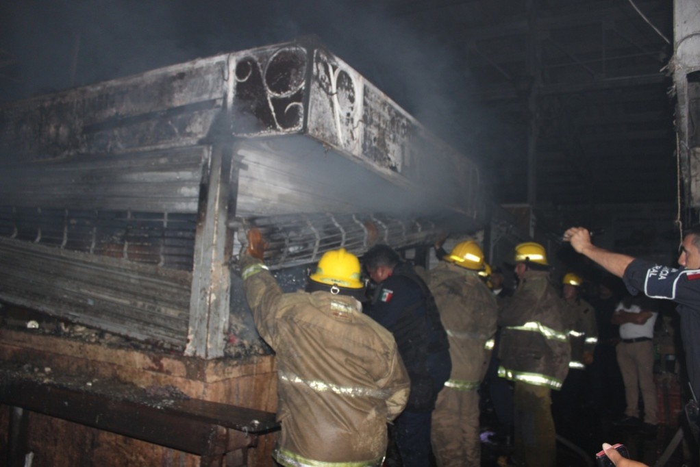 Gastarían hasta un millón de pesos en locales incendiados Gastarían hasta un millón de pesos en locales incendiados